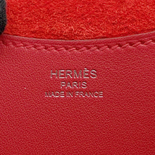 Load image into Gallery viewer, HERMES in-the-loop Tote Bag Rouge Ladue Taurillon Clemence Swift Leather Size 18
