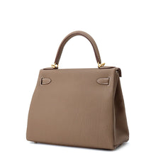 Load image into Gallery viewer, HERMES Kelly Retourne Etoupe Togo Leather Size 28
