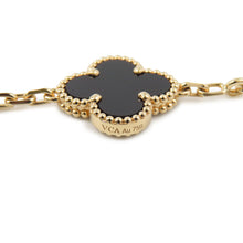 Load image into Gallery viewer, Van Cleef &amp; Arpels Vintage Alhambra Bracelet 5 motifsVCARA41300 18K Yellow Gold
