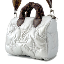 Load image into Gallery viewer, LOUIS VUITTON Speedy Bandouliere SilverM20973 Recycled MetallicNylon Monogram Size 25
