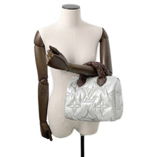 Load image into Gallery viewer, LOUIS VUITTON Speedy Bandouliere SilverM20973 Recycled MetallicNylon Monogram Size 25
