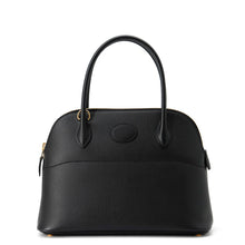 将图像加载到图库查看器中，HERMES Bolide Black Epsom Size 27
