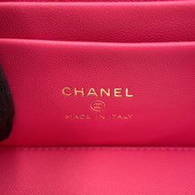 Load image into Gallery viewer, CHANEL Matelasse Vanity ChainShoulder Bag PinkAP3204 Caviar Leather
