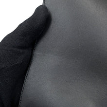 Load image into Gallery viewer, BURBERRY Embossed Check Messenger Bag Black81019221 Calf Leather

