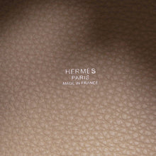 将图像加载到图库查看器中，HERMES Picotin Lock Beige Marfa Taurillon Clemence Size MM
