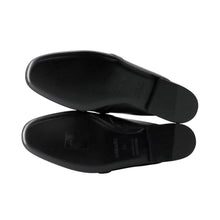 将图像加载到图库查看器中，HERMES Oz Kelly Buckle Mule Loafers Black Leather Size 34
