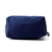Load image into Gallery viewer, HERMES Etrivier Tote Bag Navy/Black Towargoelan Vache Hunter Leather
