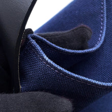 Load image into Gallery viewer, HERMES Etrivier Tote Bag Navy/Black Towargoelan Vache Hunter Leather
