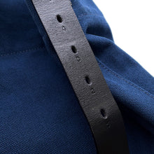 Load image into Gallery viewer, HERMES Etrivier Tote Bag Navy/Black Towargoelan Vache Hunter Leather
