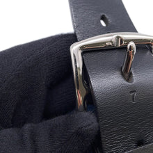 Load image into Gallery viewer, HERMES Etrivier Tote Bag Navy/Black Towargoelan Vache Hunter Leather
