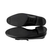 Load image into Gallery viewer, HERMES Mocassins &quot;Royal&quot; BlackH192203Z Leather Size 34

