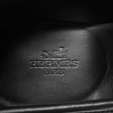 Load image into Gallery viewer, HERMES Mocassins &quot;Royal&quot; BlackH192203Z Leather Size 34
