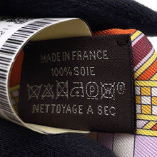 Load image into Gallery viewer, HERMES Scarf Twilly BRIDES ET GRIS GRIS Bridle and Bag Charm Orange/Jaune/RoseH062849S Silk 100%
