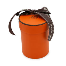 Load image into Gallery viewer, HERMES Scarf Twilly BRIDES ET GRIS GRIS Bridle and Bag Charm Orange/Jaune/RoseH062849S Silk 100%
