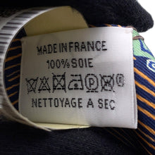 Load image into Gallery viewer, HERMES Scarf Twilly SUPER SILK QUEST Blue Cobalt/Rose/YellowH064011S Silk 100%
