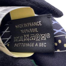 Load image into Gallery viewer, HERMES Scarf Twilly GRAND THEATRE NOUVEAU Grand Theatre Nouveau Black/Blue/Vert Silk 100%
