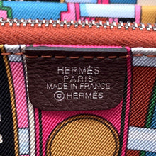 将图像加载到图库查看器中，HERMES Azap compact silk in MokaH085263CK Evercolor
