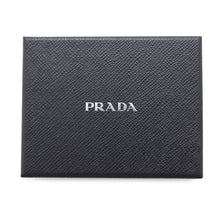 将图像加载到图库查看器中，PRADA Saffiano Leather Triangle Wallet Green2MH042 Leather
