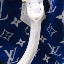 Load image into Gallery viewer, LOUIS VUITTON Speedy Bandouliere LV Match Blue/WhiteM20751 Monogram・Jacquard Velvet Size 20
