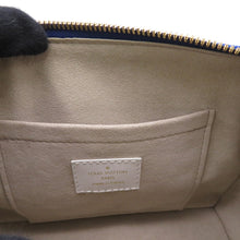 Load image into Gallery viewer, LOUIS VUITTON Speedy Bandouliere LV Match Blue/WhiteM20751 Monogram・Jacquard Velvet Size 20
