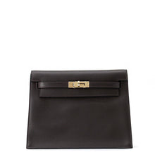 Load image into Gallery viewer, HERMES Kelly Dance 2 Verso Puru Noir/Anemone Evercolor
