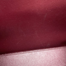 Load image into Gallery viewer, SAINT LAURENT PARIS Cassandra Top Handle 2-Way Handbag Black578000 Leather suede
