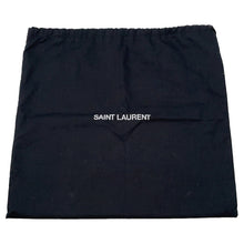 Load image into Gallery viewer, SAINT LAURENT PARIS Cassandra Top Handle 2-Way Handbag Black578000 Leather suede
