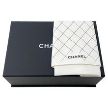 Load image into Gallery viewer, CHANEL Matelasse W Flap ChainShoulder Bag BlackA01113 Caviar Leather Size 23
