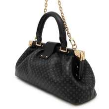 Load image into Gallery viewer, LOUIS VUITTON Nanogram Clutch BlackM22325 Nanogram Calf Leather
