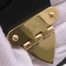 Load image into Gallery viewer, LOUIS VUITTON Nanogram Clutch BlackM22325 Nanogram Calf Leather
