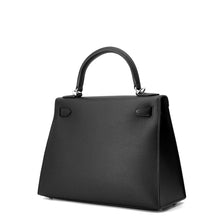 Load image into Gallery viewer, HERMES Kelly Sellier Black Epsom Size 28
