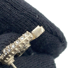 Load image into Gallery viewer, CHANEL CC Logo EarringsA86504 Gold Plated Rhinestone
