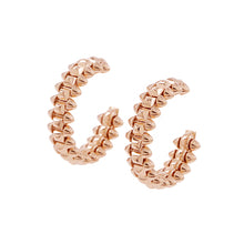 将图像加载到图库查看器中，CARTIER Crash de Cartier Earring Size SMB8301415 18K Pink Gold
