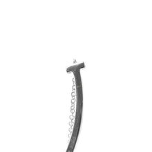 将图像加载到图库查看器中，TIFFANY&amp;Co. T Smile Necklace Size Small74957064 18K White Gold
