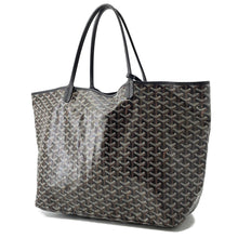 将图像加载到图库查看器中，GOYARD Saint Louis BlackSTLOUIGMLTY01CL01P PVC Leather Size GM
