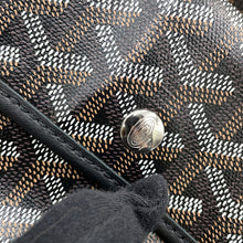 将图像加载到图库查看器中，GOYARD Saint Louis BlackSTLOUIGMLTY01CL01P PVC Leather Size GM
