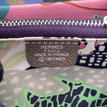 将图像加载到图库查看器中，HERMES Azap compact silk in Etoupe Epsom
