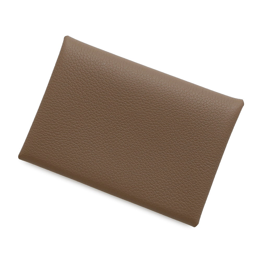 HERMES Calvi Duo Etoupe Evercolor