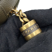 将图像加载到图库查看器中，SAINT LAURENT PARIS Lou Tassel Chainshoulder Bag Khaki612579 Leather
