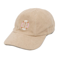 HERMES Cap Davis Yacht Size L Sable Cotton100%