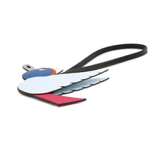 Load image into Gallery viewer, HERMES Birdy Bag Charm Blue Brume / Blue Royale / Rose Mexico / Cuivre / Nata / Black Epsom Chevre Myzore Goatskin Swift Leather Anion
