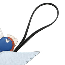 Load image into Gallery viewer, HERMES Birdy Bag Charm Blue Brume / Blue Royale / Rose Mexico / Cuivre / Nata / Black Epsom Chevre Myzore Goatskin Swift Leather Anion

