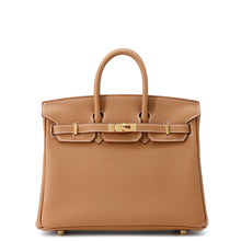 Load image into Gallery viewer, HERMES Birkin Gold Togo Leather Size 25
