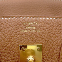 Load image into Gallery viewer, HERMES Birkin Gold Togo Leather Size 25
