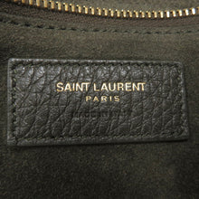 Load image into Gallery viewer, SAINT LAURENT PARIS LE 5 ? 7 BEA Le Cincassette Bear Tote Bag Khaki763435 Leather
