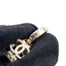 Load image into Gallery viewer, CHANEL CC Logo Cube EarringsAB9567 Gold Plated
