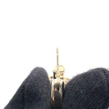 Load image into Gallery viewer, CHANEL CC Logo Cube EarringsAB9567 Gold Plated
