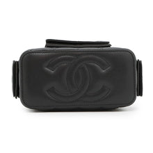 Load image into Gallery viewer, CHANEL Matelasse Chain vanity bag BlackAP3017 Caviar Leather
