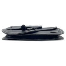 将图像加载到图库查看器中，Dior Saddle Crossbody Bag Black1ADPO095YKK Leather
