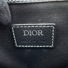 将图像加载到图库查看器中，Dior Saddle Crossbody Bag Black1ADPO095YKK Leather
